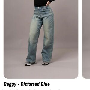 FITJEANS Distorted Blue Relaxed Women Jeans